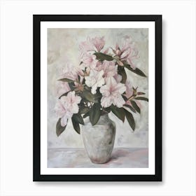 A World Of Flowers Azalea 3 Painting Art Print