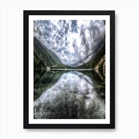 Reflections In A Lake Art Print