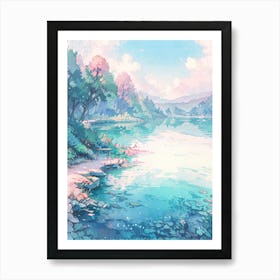 Lakeside Art Print