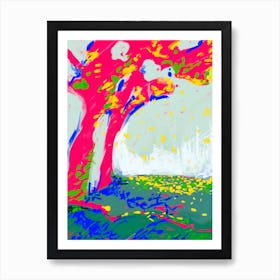 Tree In The Park Art Print