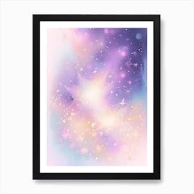 Star Cluster Gouache Space Art Print