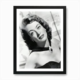 Actress Joan Crawford In A Scene From The Movie Daisy Kenyon Art Print