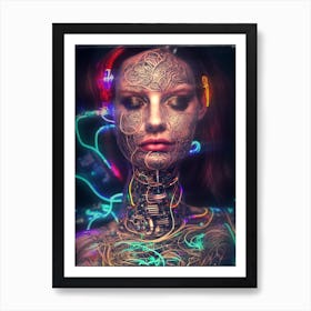 Metaverse GRL Art Print