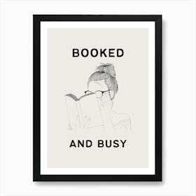 Booked and Busy Poster