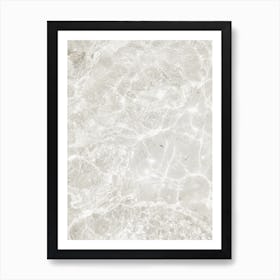 Clear Ocean Water Art Print