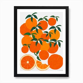 Orange Harvest Art Print