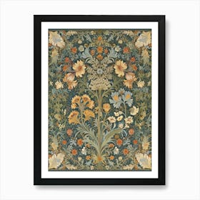 The garden William Morris Art Print