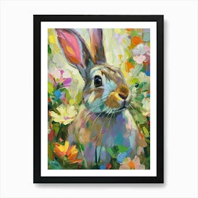 Tans Rabbit Painting 4 Art Print