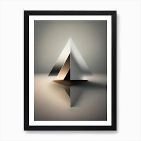 Pyramid - Pyramid Stock Videos & Royalty-Free Footage Art Print