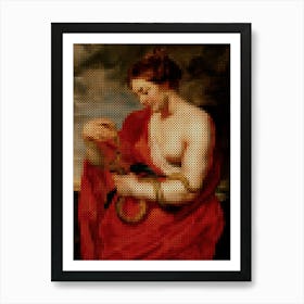 Hygeia, Goddess Of Health (Ca 1615) – Peter Paul Rubens (Flemish, 1577 1640) Art Print