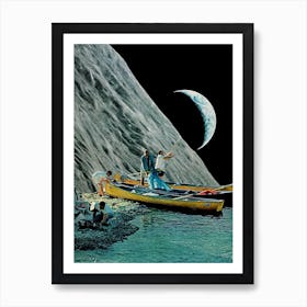 Moon River  Art Print