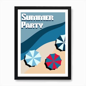 Summer Party Art Print