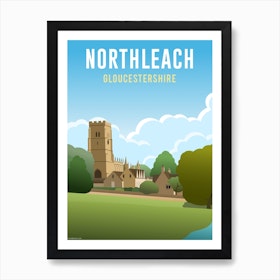 Northleach Cotswolds Art Print