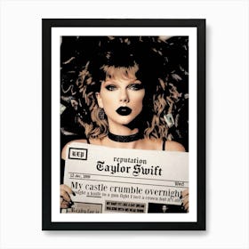 Taylor Swift 59 Art Print