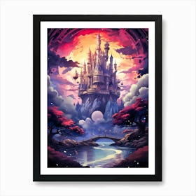 Castle In The Sky 12 Art Print