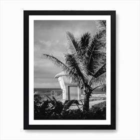 Hawaiian Lifeguard Post II Art Print