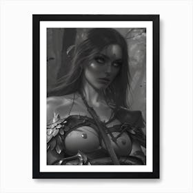 Sexy Warrior 5 Art Print