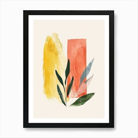 Celestial Forms In A Modernist Serenade Art Print