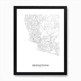 Bridgetown Art Print