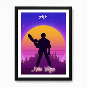 Neon Kaneda Tokyo Art Print