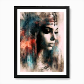 Cleopatra Portrait Artwork 51 Art Print