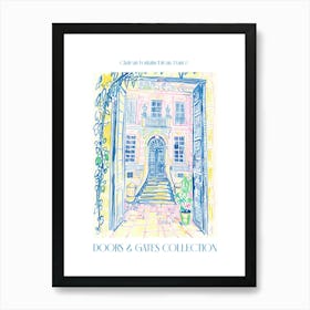 Doors And Gates Collection Chateau Fontainebleau, France 2 Art Print