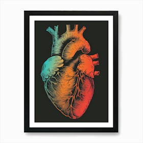 Human Heart 9 Art Print