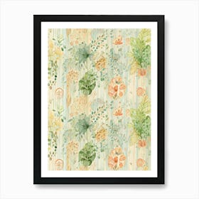 Soft Botanical Dream Art Print