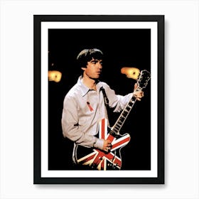 rockstar Noel Gallagher oasis music band 12 Art Print