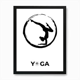 Yoga, the sport of yoga, the sport of meditation, relaxation, inspiring rest and meditation, a distinctive and exceptional work of art that embodies yoga.16 Art Print