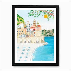 Amalfi Coast, Italy Affiche