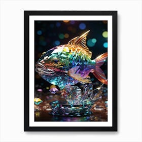 Rainbow Fish Art Print