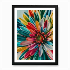 Colorful Flower 1 Art Print