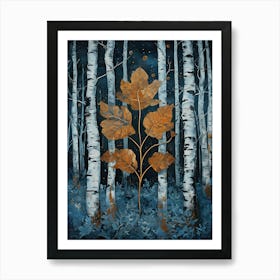 Birch Trees Art Print