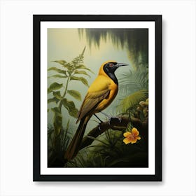 Tropical Symphony: Wilson's Bird-of-Paradise Decor Art Print