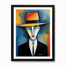 Man Portrait Painting (20) Art Print