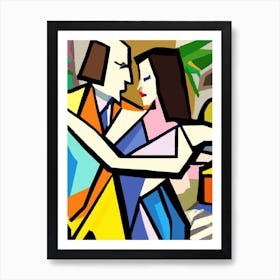 Dancing Couple Art Print