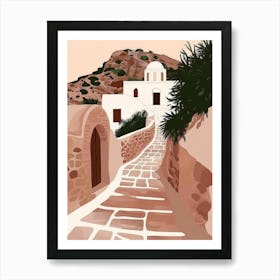 Greek Village 9 Art Print