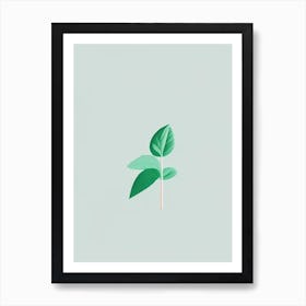 Peppermint Herb Simplicity Art Print