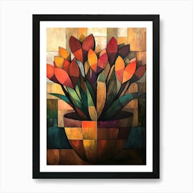 Winter Flowers 3 Art Print