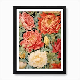 Peonies 28 Art Print