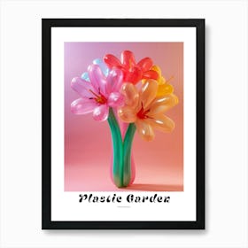 Dreamy Inflatable Flowers Poster Honeysuckle 3 Art Print