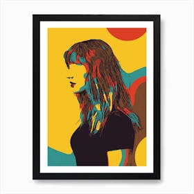 Taylor Swift Portrait 2 Art Print