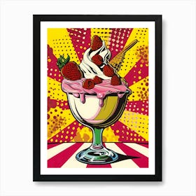 Pop Sundae Art Print