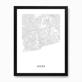 Accra Art Print