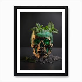 Toxic Mint Mojito Art Print