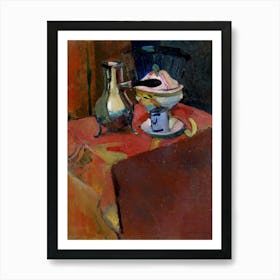 Crockery On A Table, Henri Matisse Art Print