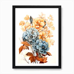 Dawn In The Garden Art Print