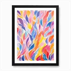 Abstract Watercolor Painting 2 Art Print