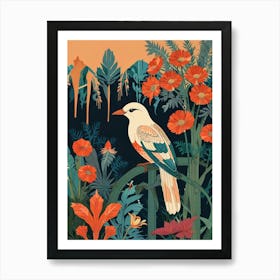 Bird In The Garden Art Print